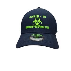 COVID-19 Emergency Response Team Hat Navy Blue 39THIRTY L/XL‎ Baseball Cap